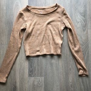 Long Sleeve AE Crop Top